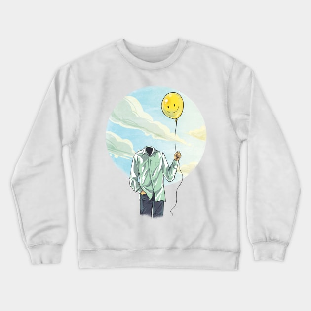 In the Clouds Crewneck Sweatshirt by KatIvyArt